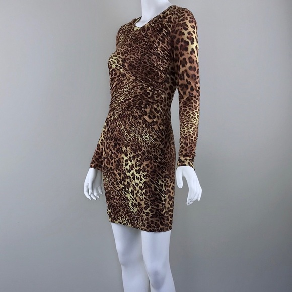 {Torn by Ronny Kobo} Tara Cheetah Dress - Picture 7 of 9